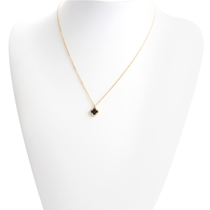 Collar de Trébol de Cuatro Hojas Chapado en Oro, Elegante y Moderno, Collar de Trébol de Cuatro Hojas para Mujer - Product Image 4