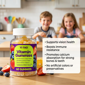 Private Label/OEM ODM Kids Multivitamin GummiesVision Immune Support Help Calcium Absorption for Bone Teeth Health Low MOQ 50pcs - Product Image 2