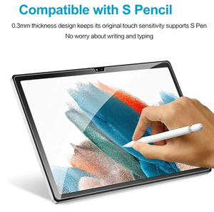 Protecteur d'écran en verre trempé anti-empreinte digitale clair pour <span class=keywords><strong>Samsung</strong></span> Tab <span class=keywords><strong>A8</strong></span> 10.5 pouces <span class=keywords><strong>tablette</strong></span> protection 2022 X200 X205 - Product Image 3