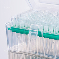 A-GEN embouts de pipette stériles universels Micro 200uL non filtrants pour laboratoire RNase DNase embouts de pipette gratuits embouts LTS dans la boîte de presse
