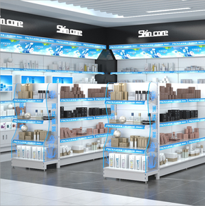 Étagère de supermarché affichage led cosmétique rackled pour supermarché rayonnage gondole de supermarché avec îlot lumineux - Product Image 4