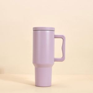 Gobelet de voyage isotherme H4.0 avec poignée, 40 oz, couvercle et paille, antidérapant, OEM ODM, marque personnalisée - Product Image 5