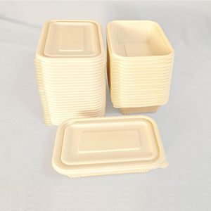 Wholesale Food Storage Containers Rectangular Takeaway Disposable <b>Microwave</b> Safe Lunch Containers for Fast Food - Product Image 4