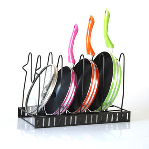 Meilleures ventes en ligne <span class=keywords><strong>DIY</strong></span> 5 niveaux armoire réglable <span class=keywords><strong>rangement</strong></span> de <span class=keywords><strong>casserole</strong></span> et <span class=keywords><strong>couvercle</strong></span> de <span class=keywords><strong>casserole</strong></span> support d'organisation pour économiser de l'espace accessoires de cuisine - Product Image 3