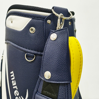 Sac de golf étanche en cuir PU personnalisé avec logo OEM/ODM ASL Wholesale, sac de chariot ou sac à pied, faible MOQ, 6 ou 14 compartiments
