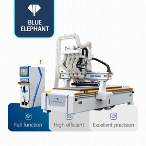 For 1325 Multi-head CNC Router with PLC & Motor High-Speed 4-Axis for Woodworking - Product Image 1
