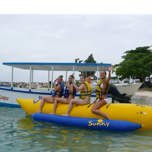 Bateau banane gonflable personnalisé pour jeux de <span class=keywords><strong>plage</strong></span>, sports nautiques, bateau banane gonflable pour la mer, bateau banane gonflable Fly Fish à vendre - Product Image 3