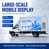 Écran d'affichage LED mobile pour camion/remorque/voiture, panneau publicitaire HD P3 P4 P5, publicité sur véhicule, étanche