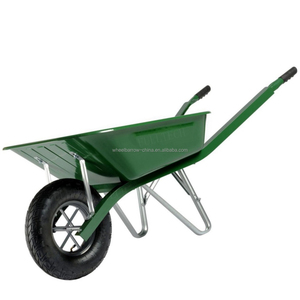 Carretilla Modelo Angle Super Pro con Rueda Inflable y Mango de Acero Angular Soldado para Trabajos de Construcción Pesados - Product Image 3