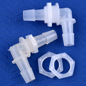 Conector <span class=keywords><strong>de</strong></span> codo <span class=keywords><strong>de</strong></span> pasamanos con púas, accesorio impermeable para manguera <span class=keywords><strong>de</strong></span> aire con tuerca para tuberías neumáticas <span class=keywords><strong>de</strong></span> acuicultura y estanques <span class=keywords><strong>de</strong></span> peces - Product Image 3