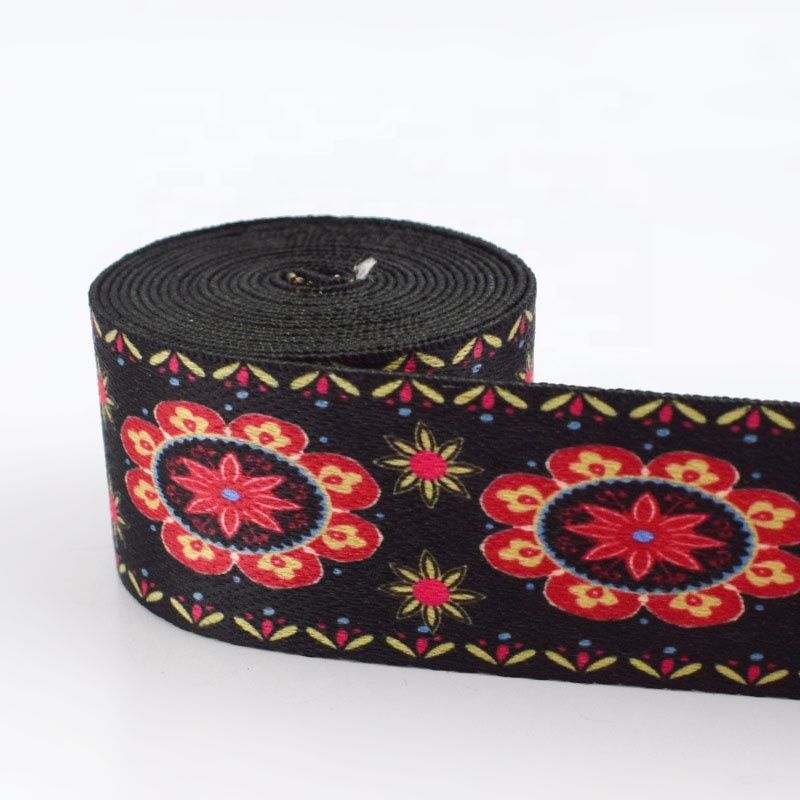 Meetee RD033-05 Высококачественная нейлоновая полиэфирная тесьма, жаккардовая кружевная лента для сумок, ремешок, тесьма