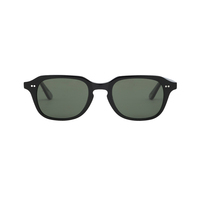 Lunettes de soleil de mode unisexes multicolores de qualité supérieure en acétate Mazzucchelli polarisé carré