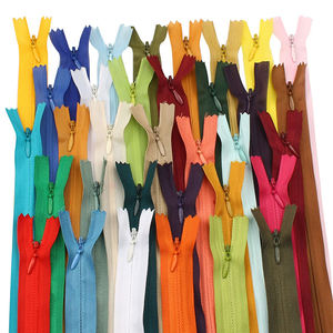 Haut <span class=keywords><strong>de</strong></span> gamme Invisible Nylon <span class=keywords><strong>fermeture</strong></span> éclair haute qualité larme tête longueur personnalisée fermer fin couleur pour femmes robe matelas randonnée sacs - Product Image 1