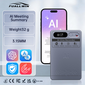 Dictaphone intelligent portable ChatGPT-5, 152 langues, MINI, enregistreur vocal AI avec aimant, pour conférences et réunions - Product Image 1