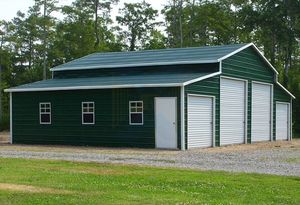 S-Portable Design Moderne Préfabriqué Structure en Acier Maison Salle de Stockage et 4 Portes Enroulées pour <span class=keywords><strong>Garage</strong></span> Extérieur - Product Image 2