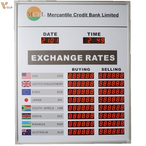 Trong nhà <span class=keywords><strong>LED</strong></span> tỷ lệ vàng hiển thị/tệ Tỷ Giá Hối Đoái/<span class=keywords><strong>LED</strong></span> Số <span class=keywords><strong>Board</strong></span> - Product Image 4