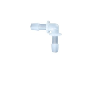 Conector de plástico para tubería de agua, 10x6mm, curva de 90 grados para conexión de manguera de jardín - Product Image 2