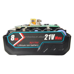 Contenitore per batterie 21700 con BMS, scheda di protezione batteria al litio 5S 21V 9A 20A per utensili elettrici <span class=keywords><strong>MAK</strong></span>/MKT - Product Image 6
