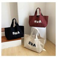 Meilleur Prix Sac Fourre-Tout Grande Taille en Toile de Coton Réutilisable Ultra Épais et Robuste pour Courses Personnalisé