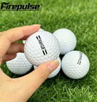 Balles de golf d'entraînement blanches à double couche, pour l'entraînement du swing en intérieur et en extérieur, fabricant OEM sur mesure