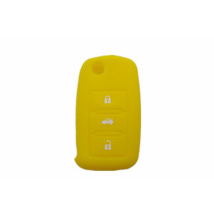 Housse de protection de clé de voiture en Silicone pour V W Golf Bora Jetta POLO GOLF Passat Skoda Octavia A5 Fabia <span class=keywords><strong>SEAT</strong></span> Ibiza <span class=keywords><strong>Leon</strong></span> - Product Image 6