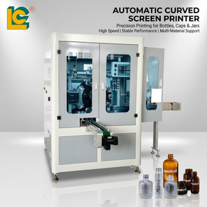 Nouvelle machine d'impression sérigraphique automatique à grande vitesse pour tubes et bouchons de bouteilles, pour bouchons à vis en plastique et couvercles métalliques avec capteur de couleur - Product Image 1