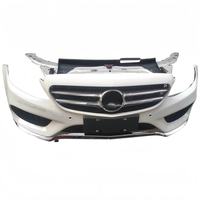 Ensemble de pare-chocs avant pour Mercedes-Benz Classe C W205 pré-lifting, pare-chocs complet avec calandre et partie avant du radiateur, version AMG-Line