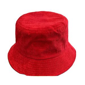 Chapeau Bob Homme en Velours Côtelé Personnalisé avec Logo Brodé, Petites Séries, Automne et Hiver, Chaud et Polyvalent - Product Image 2