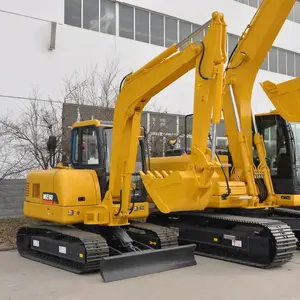 Mini excavadora de alta calidad ME60 6000Kg, excavadora de construcción Industrial, Micro excavadora sobre orugas con motor Kubota/Yanmar