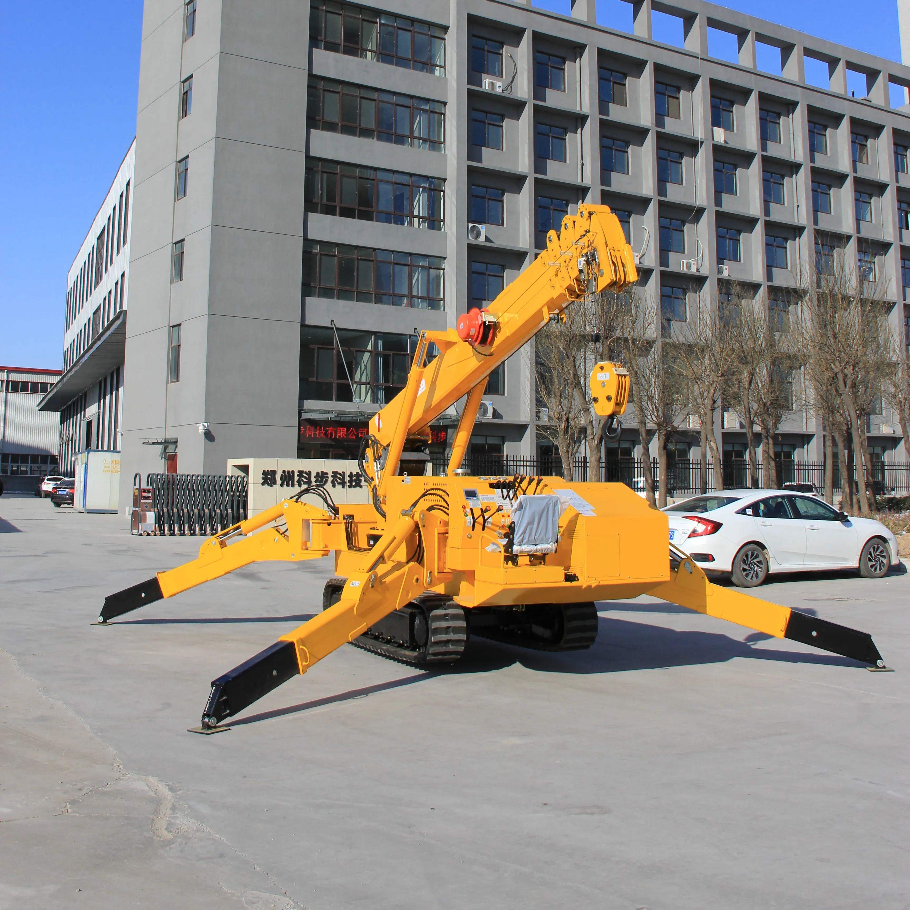 Qifu — mini-grue araignée KEBU 3 tonnes de haute qualité, grue à chenilles, KB3.0, vente en eau