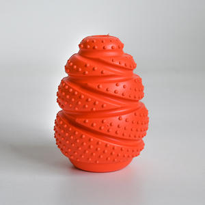 Convex Point Hand Grenade Rubber Leakage Silicone <b>Toy</b> Pet <b>Dog</b> Leakage Puzzle Tooth Cleaning Bite Resistant Interactive <b>Toy</b> - Product Image 3