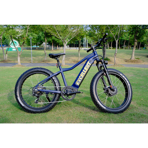 de sécurité rétro hommes vélo électrique 50km h vitesse suspension complète vélo de montagne électrique 27.5 pouces - Product Image 6