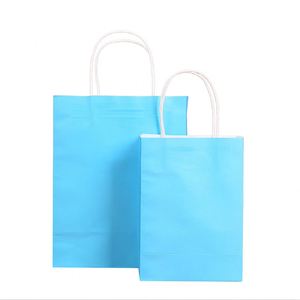 Bolsa de Papel Kraft para Regalos, Compras y Artesanías, con Asa Retorcida, Impresión Personalizada al por Mayor, Reciclable y Biodegradable - Product Image 1