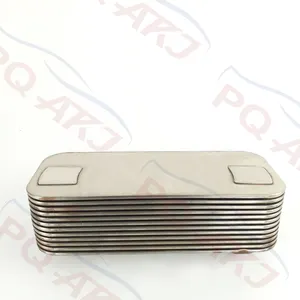 2024 PGAKJ New Stainless Steel Oil Coolers oil cooler 5411880601 For Mercedes-Benz Actros MP2 MP3 5411880201 5411880601