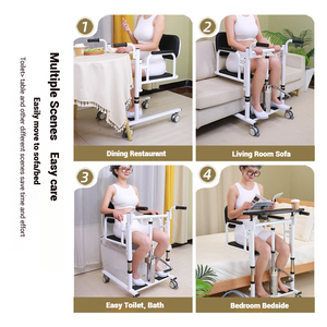 Multifunctional Transfer Chair For Bedridden <strong>Patients</strong> And Elderly People To Help Them Get Up Hydraulic <strong>Lifting</strong> Transfer Machine - Product Image 5