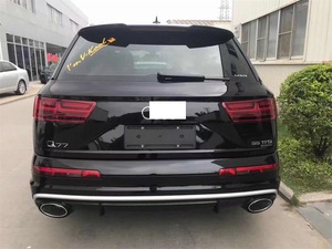 Conversione auto lifting Bodykit per <span class=keywords><strong>Audi</strong></span> <span class=keywords><strong>Q7</strong></span> 16-18 aggiornamento al diffusore posteriore paraurti anteriore RSQ7 - Product Image 4