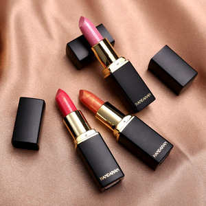 Lipgloss ruj organik su geçirmez renk değiştiren ruj kore satıcı 24 saat uzun aşınma mor siyah altın sopa seyahat boyutu - Product Image 2