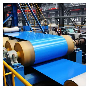 Fabrika üretimi için ön boyalı galvanizli çelik rulo PPGI bobini levha çatı malzemesi