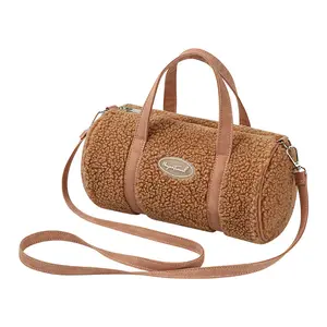 Teddy peluche Weekender Bag spalline borsa da notte Fashion Travel Women Sherpa Duffle Bag