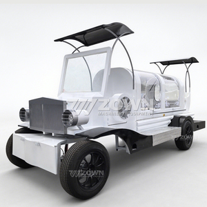 Voiture funéraire vintage haut de gamme, modèle de voiture classique rétro royale, véhicule funéraire pour les visites des cimetières - Product Image 5