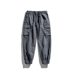 Pantalon Design de poche neutre Cool vêtements de rue pour hommes <span class=keywords><strong>salopette</strong></span> ample Design Chino 6 poches pantalon Cargo - Product Image 4