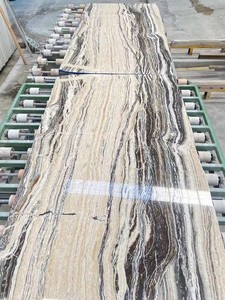 กระเบื้องแผ่นใหญ่ UnionStone Zebra White Onyx โมเดิร์น ธรรมชาติ โปร่งแสง ขัดเงา กันน้ำ สำหรับใช้ภายในอาคาร โรงแรม อพาร์ทเมนท์ - Product Image 5