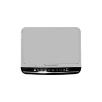 Moniteur de plafond de voiture Android 14 de 13,3 pouces de qualité supérieure, lecteur vidéo 4K, écran IPS, lecteur multimédia rabattable, prise en charge de l'entrée HDMI