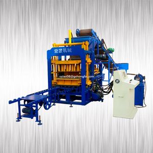 Máquina de bloques de material de construcción de hormigón, máquina de fabricación de ladrillos, máquina de fabricación de ladrillos de cenizas volantes con apilador de bloques - Product Image 3