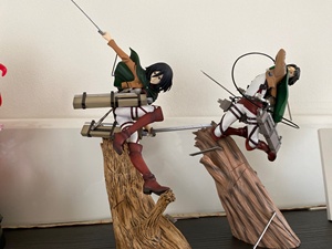 Figurine de collection Attack on Titan <span class=keywords><strong>Mikasa</strong></span> <span class=keywords><strong>Ackerman</strong></span> de 35 cm en stock, jouets pour garçons, figurine d'anime en plastique - Product Image 6