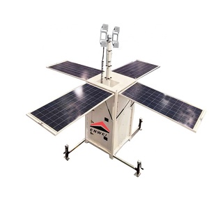 Système d'énergie solaire à forte adaptabilité, tour d'éclairage LED, panneaux solaires, tours LED pour l'éclairage des chantiers <span class=keywords><strong>de</strong></span> construction - Product Image 2