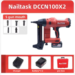 Cloueuse Électrique Sans Fil Lithium Nail Task Dccn100X2 pour Béton, Pistolet à Clous Électrique Nailtask - Product Image 6