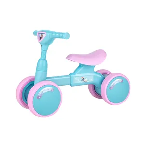 Bicicleta de equilibrio sin Pedal para niños y niñas, juguete de coche de tamaño mediano