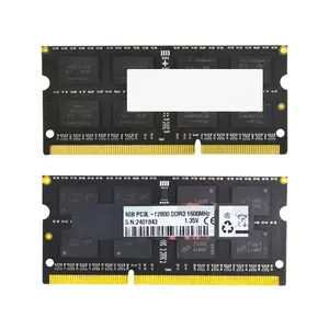 2024 superventas Sodimm Laptop memoria RAM DDR3 8GB laptop Ram módulo de memoria 1333MHz 1600MHz