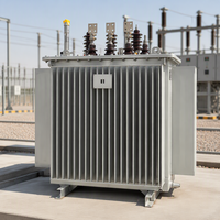 Transformateur de distribution triphasé immergé dans l'huile 200 kVA, 11 kV vers 0,4 kV, Dyn11, IEC 60076, Moyen-Orient